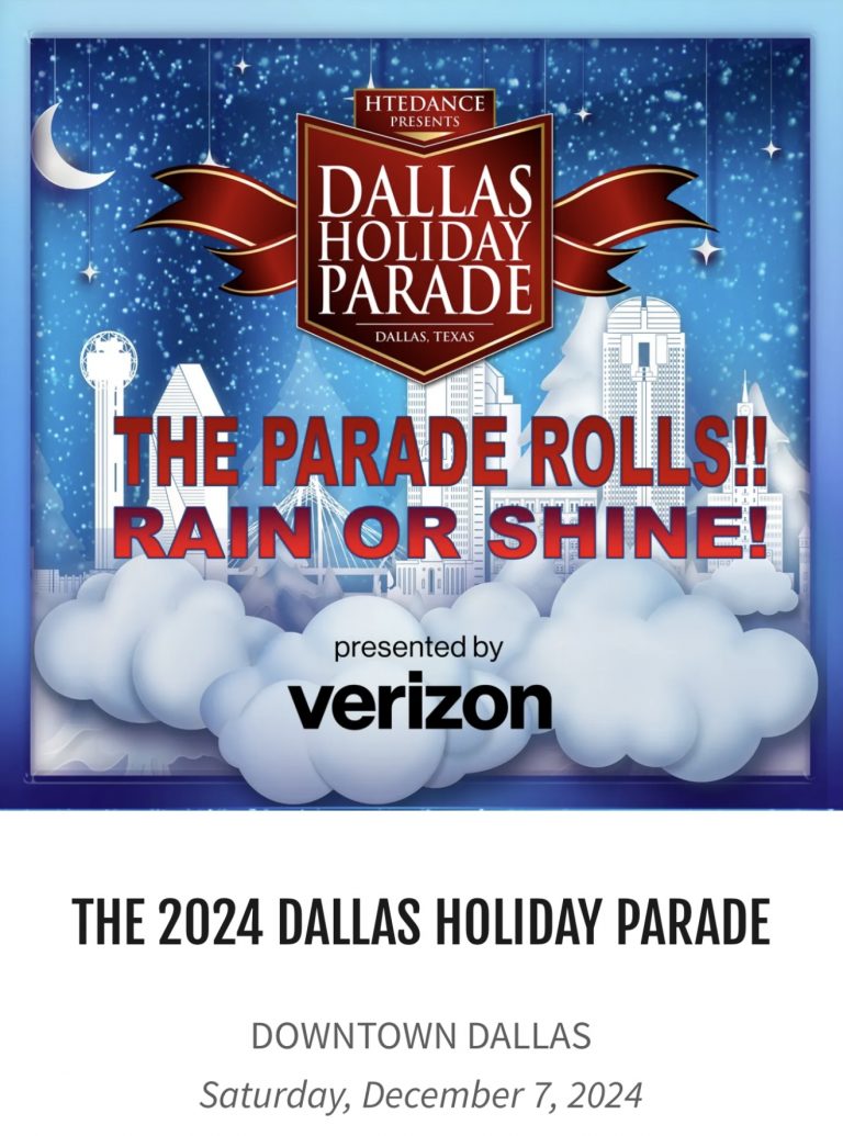 SỰ KIỆN VỀ CUỘC DIỄU HÀNH MỪNG LỄ HỘI GIÁNG SINH TẠI DALLAS 2024– THE 2024 DALLAS HOLIDAY PARADE